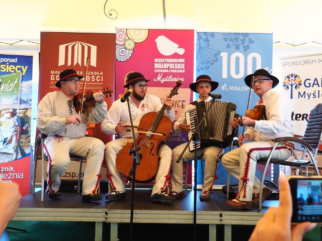 Kliszczacy z Trzebuni byli pierwszym zespołem, który zagrał w czasie tegorocznego festiwalu