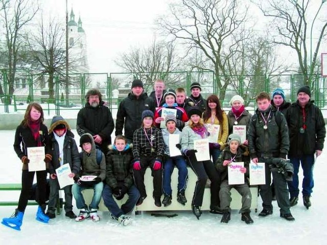 Uczestnicy mistrzostw miasta i gminy Sokółka w łyżwiarstwie szybkim byli bardzo zadowoleni z organizacji imprezy.
