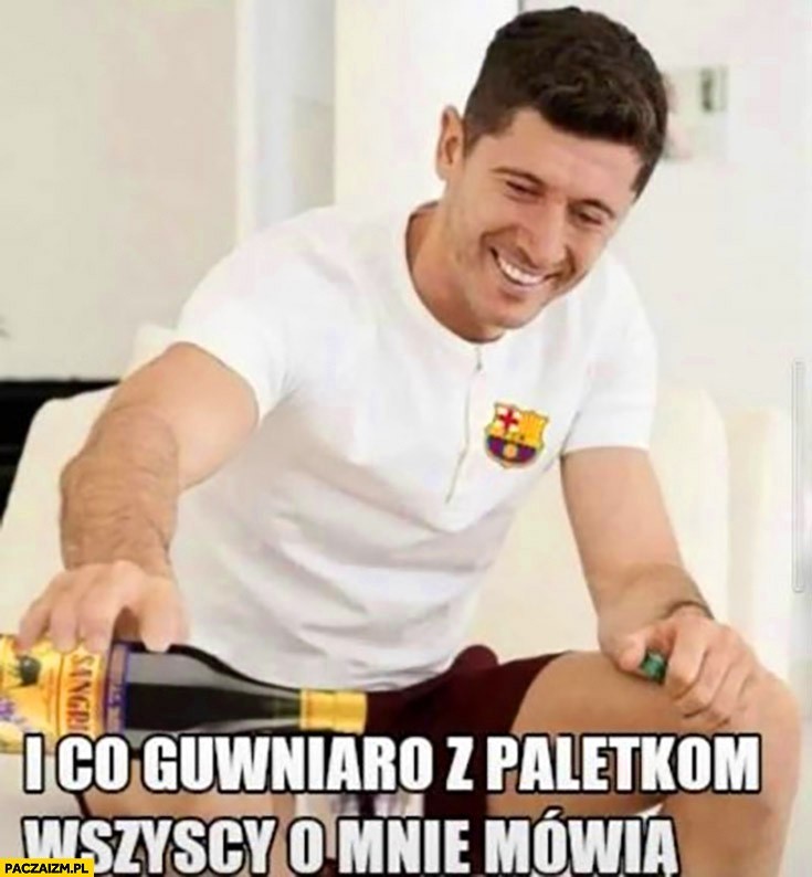 Robert Lewandowski i MEMY. Kapitan reprezentacji Polski i...