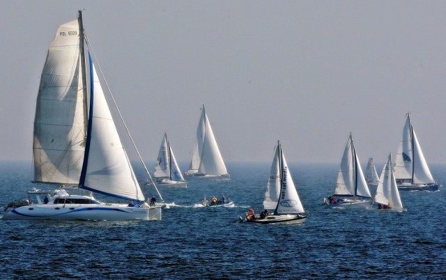 04.10.2014. gdynia nz. 63 wyscig o blekitna wstege na zatoce gdanskiej fot. tomasz bolt / polskapresse ..dziennik baltyck