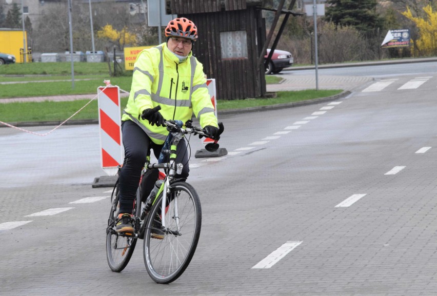 W wycieczce zorganizowanej przez Kruszwicką Grupę Rowerową...