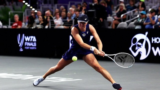 Iga Świątek w WTA Finals zrewanżowała się Caroline Garcii za lipcową porażkę w Warszawie