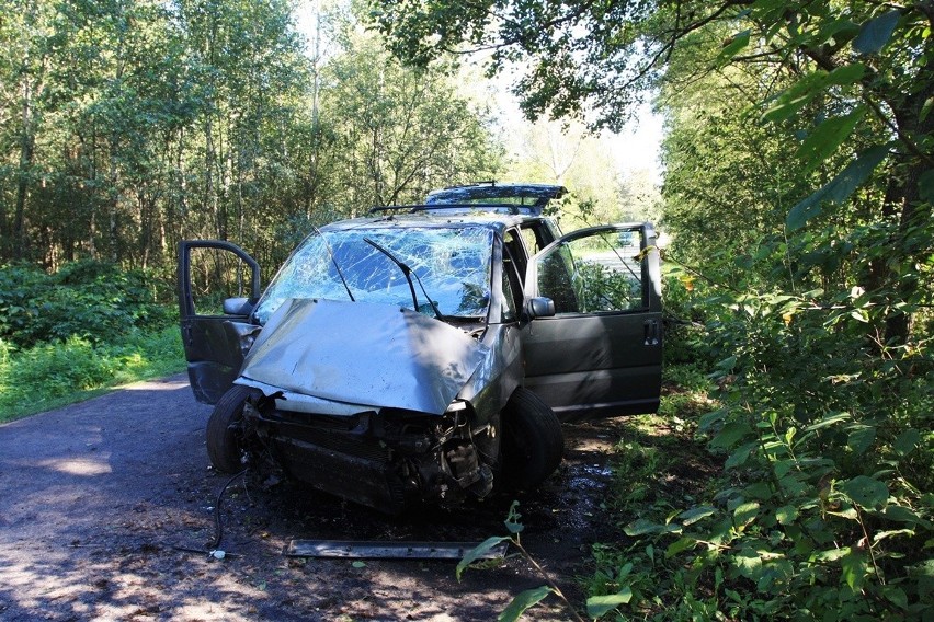 Wypadek w rejonie miejscowości Ludwinowo