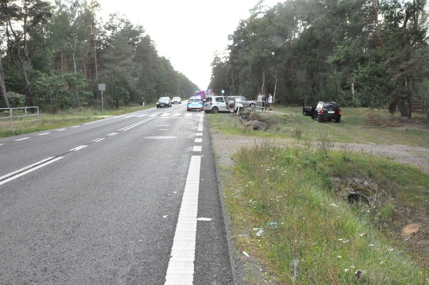 Wypadek na drodze krajowej K-62 w miejscowości Popowo-Letnisko, pow. wyszkowski