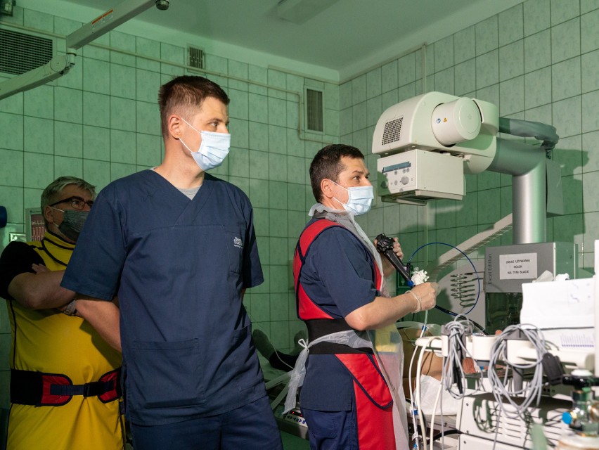 Lekarze z Klinicznego Szpitala Wojewódzkiego nr 1 w Rzeszowie wykonali nowatorskie, nieoperacyjne zabiegi endoskopowe