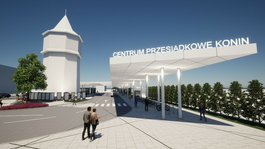 Budowa nowego centrum przesiadkowego w Koninie jest częścią...