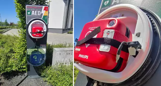 Złodziej ukradł defibrylator z Punktu Życia nr 22 przy ulicy Włoskiej na osiedlu Unii Europejskiej