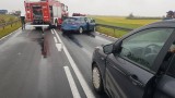 Tragiczny wypadek w Mąkowarsku. Zderzenie dwóch samochodów. Zginęła jedna osoba