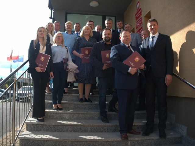 Nowa Rada Gminy Orońsko po raz pierwszy obradowała we wtorek 7 maja. Więcej na kolejnych zdjęciach