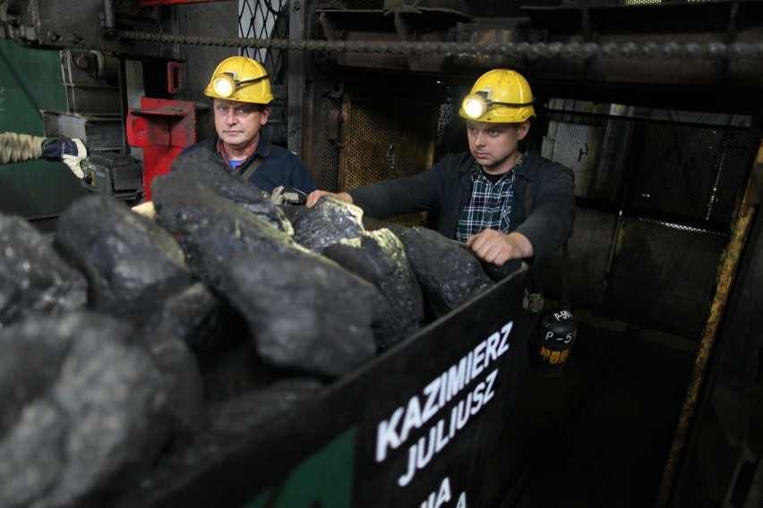 Ostatnia tona węgla z kopalni Kazimierz Juliusz w Sosnowcu