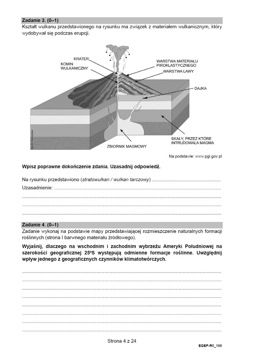 ODPOWIEDZI z matury z geografii 2021 >>>...