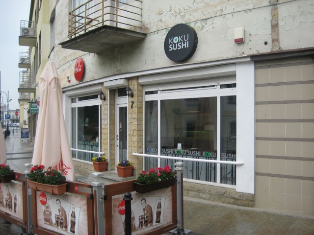 Koku Sushi w Białymstoku mieści się przy ul Kilińskiego, obok Muzeum Wojska