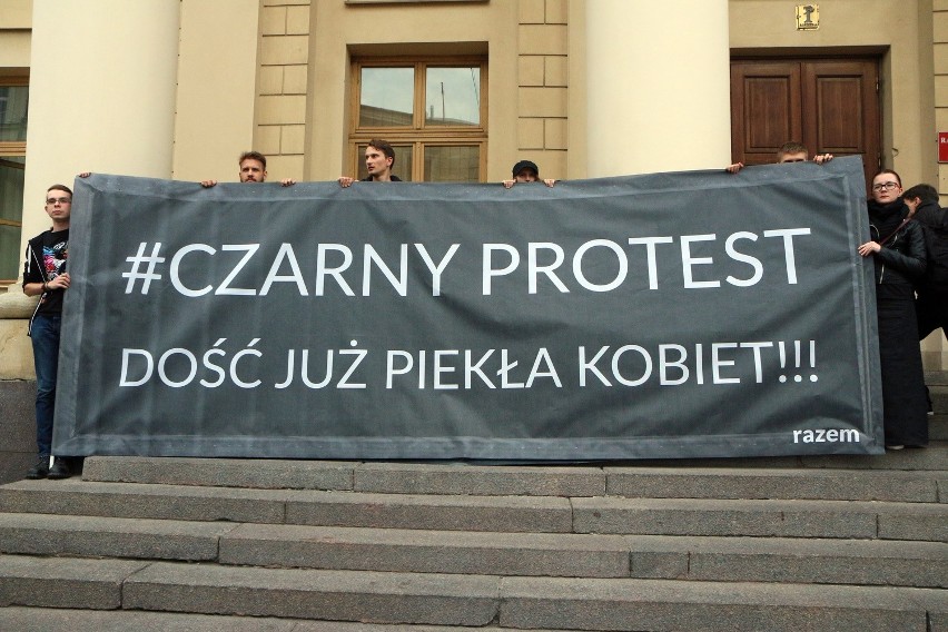 Czarny Protest w Lublinie.