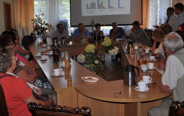 Podczas spotkania w sprawie Centrum Senioralnego w Połańcu
