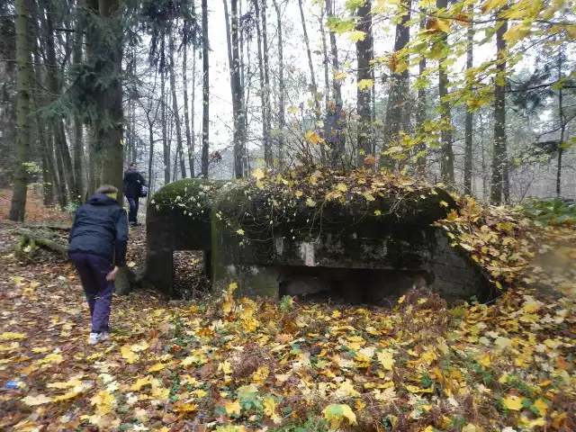 Nad Jeziorami Brodnickimi znajdują się cztery betonowe bunkry z września 1939 roku.