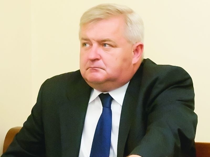 Tadeusz Jędrzejczak, członek Zarządu Województwa Lubuskiego, broni Armii Czerwonej