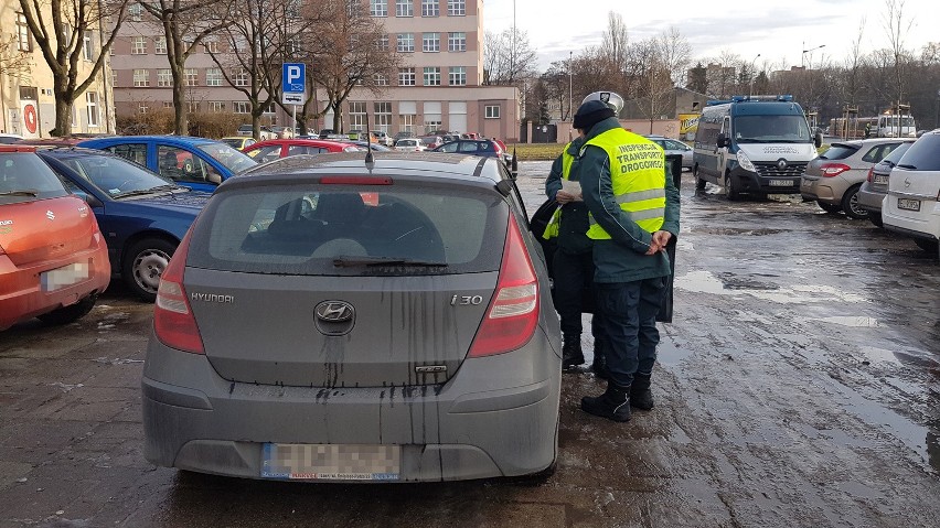 Zatrzymanie kierowców Ubera w Łodzi