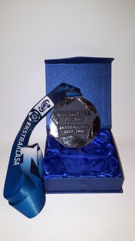 Medal Jagiellonia Białystok Ekstraklasa 2017/18