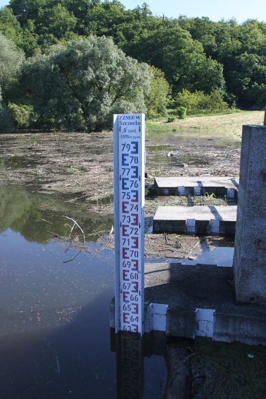 Bielinek i Krajnik - przygotowania do powodzi...