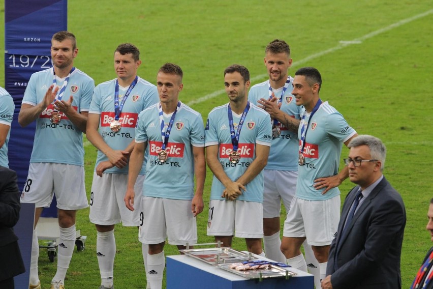 Piast Gliwice uzupełnił swoją kolekcję medali o brązowe...