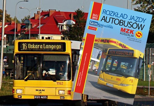 Rozkład jazdy autobusów MZK Koszalin już dziś z "Głosem".
