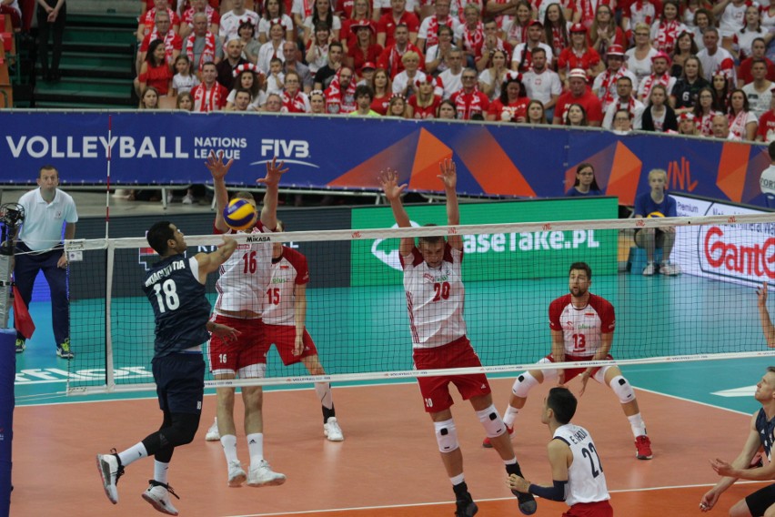 Polska pokonała USA 3:2 w katowickim Spodku