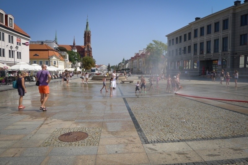 Szczególnie, że burze z deszczem mają dojść do Białegostoku...