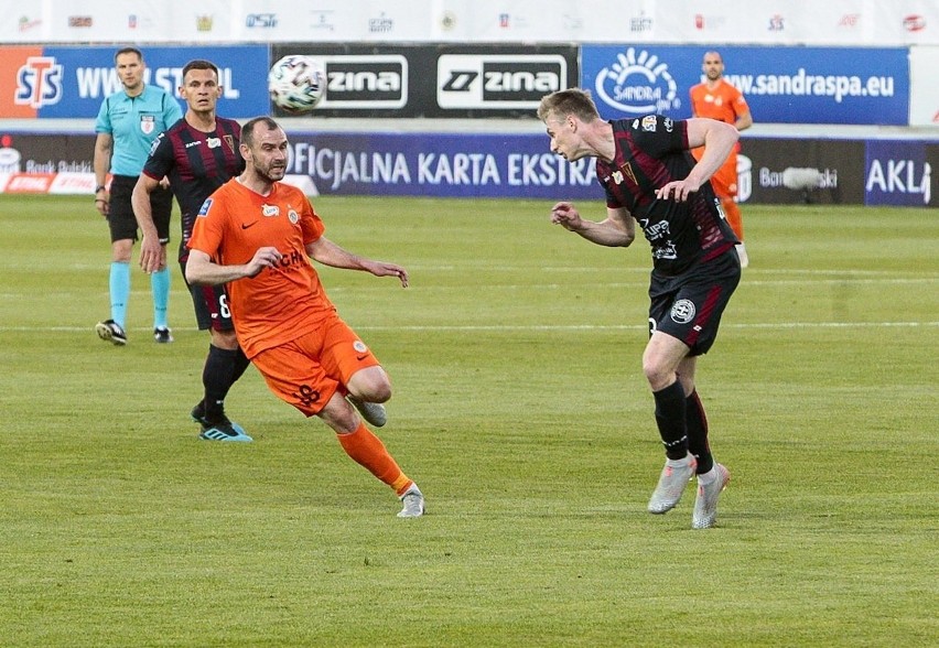 Mecz Pogoń Szczecin - Zagłębie Lubin 0:3