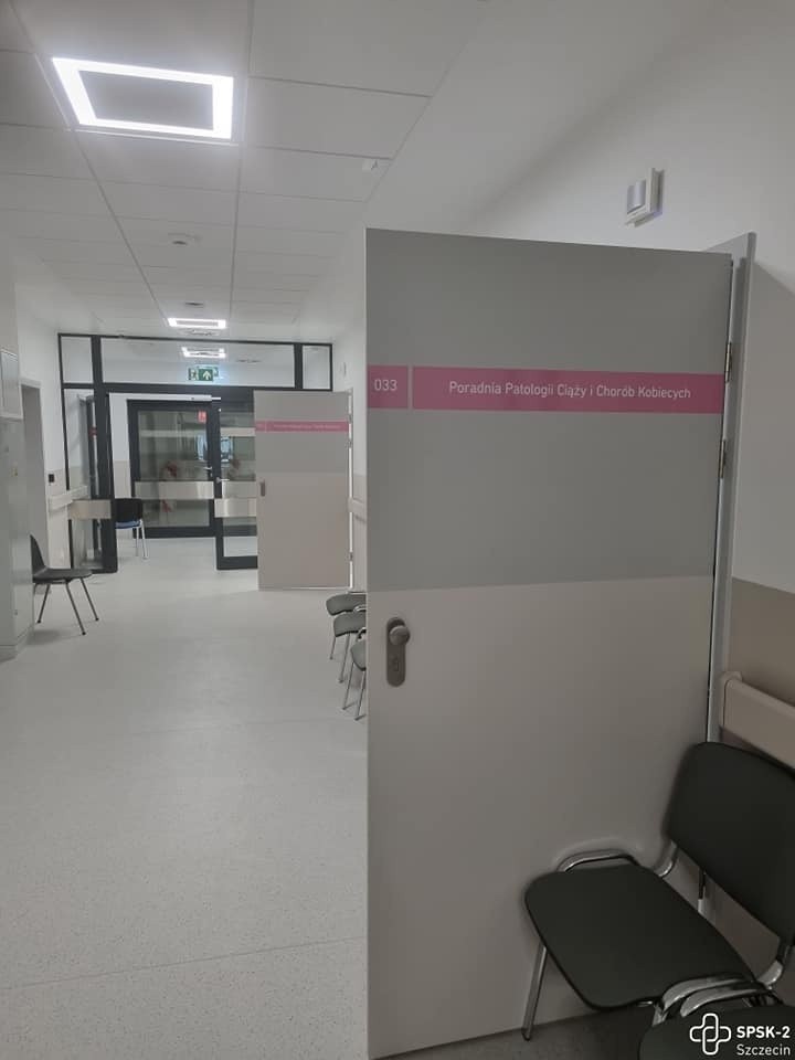 Poradnia Patologii Ciąży i Chorób Kobiecych w szpitalu klinicznym na Pomorzanach w nowym miejscu