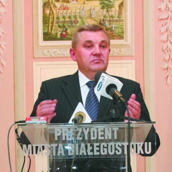 Mnie się logo podoba - mówi prezydent Tadeusz Truskolaski. W...