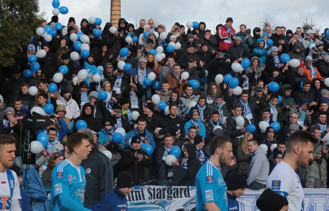 Błękitni Stargard Szczeciński - Lech Poznań 3:1