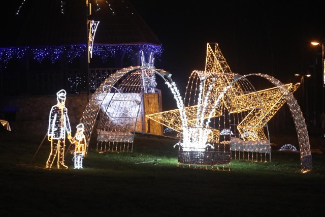 Ogrody Malowane Światłem w Gliwicach - impreza taneczna na mikołajki już 2 grudnia. Zobacz kolejne zdjęcia. Przesuwaj zdjęcia w prawo - naciśnij strzałkę lub przycisk NASTĘPNE