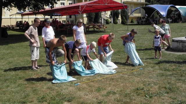 Najmłodsi bawili się świetnie, chętnie uczestniczyli w konkursach