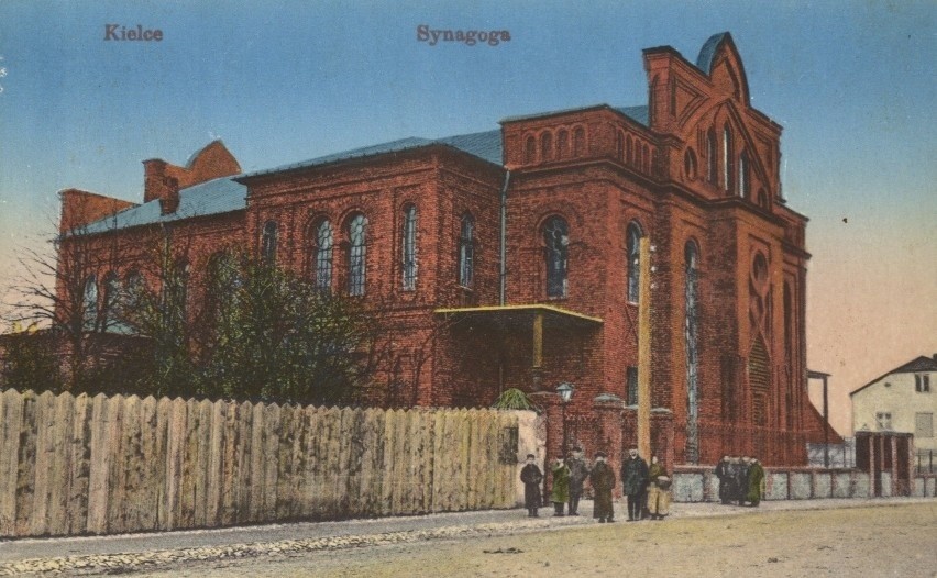 Tak wyglądała kielecka synagoga.