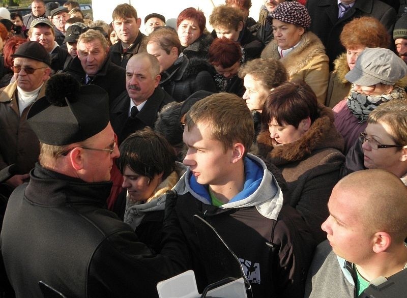 Protest w Ludzisku