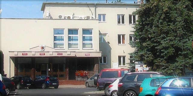 Główne wejście do Urzędu  Miasta w Stalowej Woli