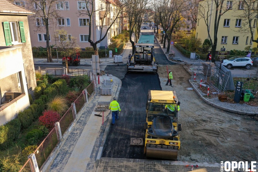 Remont w "dzielnicy generalskiej" w Opolu dobiega końca.