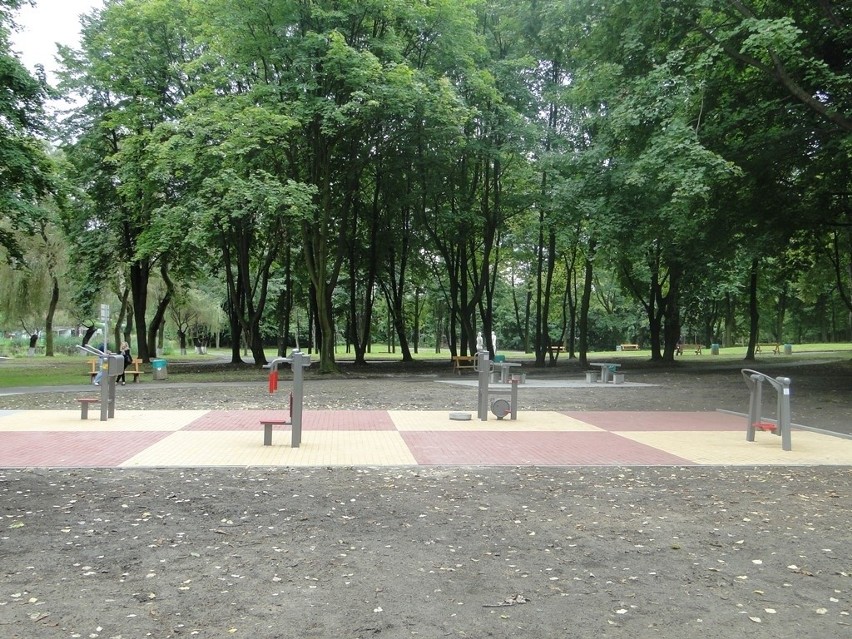 Bytom: Siłownia w parku Amendy. Inwestycja w ramach budżetu obywatelskiego [ZDJĘCIA]