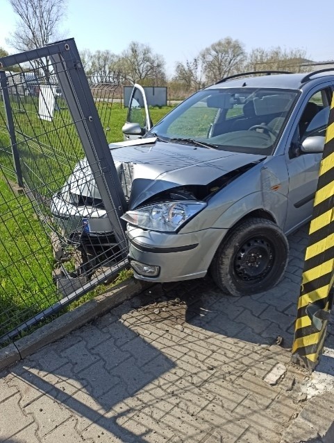 Tak zakończył ucieczkę przed policją 34-latek