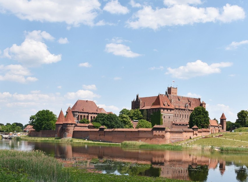 Zamek w Malborku współcześnie, rok 2023