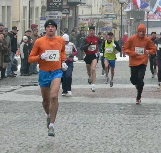 Artur Błasiński (na pierwszym planie) zajął 2. miejsce w półmaratonie w Bad Ischle