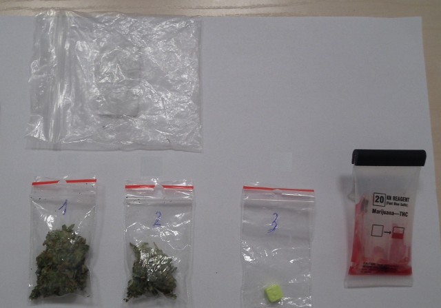 Kolejne woreczki z m.in. z marihuaną zostały zabezpieczone przez krośnieńskich i gubińskich funkcjonariuszy policji