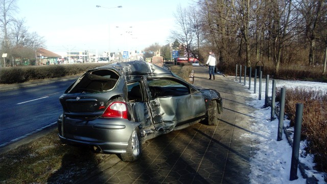 Wypadek na Karkonoskiej