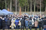 Pogrzeb tragicznie zmarłych nastolatek w Koszalinie. Uroczystości na cmentarzu [zdjęcia]