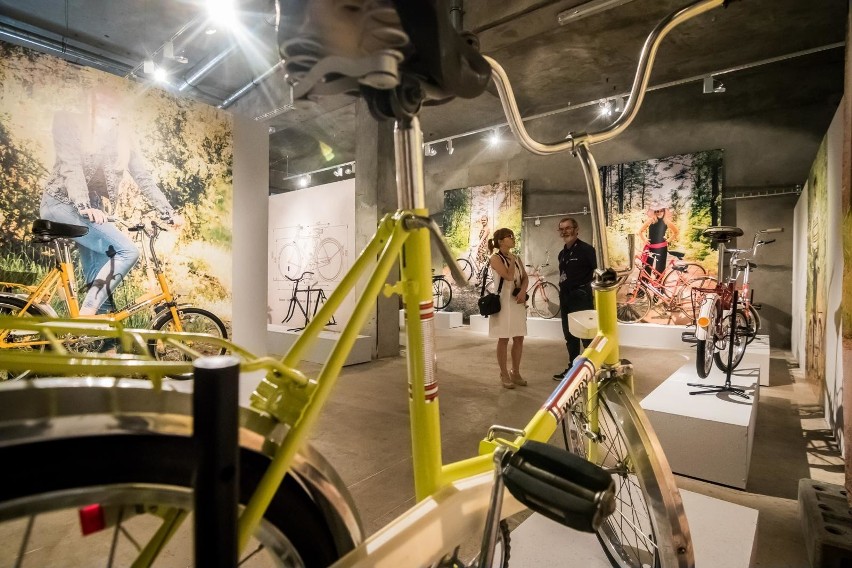 Podczas Explo Niedzieli otwarto wystawę „Rower po bydgosku”,...