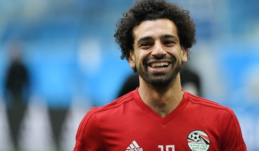 Na zdjęciu: Mohamed Salah. Mecz Arabia Saudyjska - Egipt...