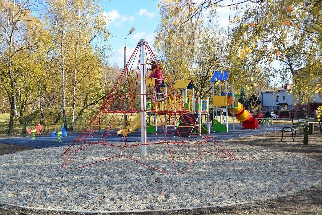 Wśród wybieranych projektów są często nowe place zabaw, jak ten  w dzielnicy Staszic