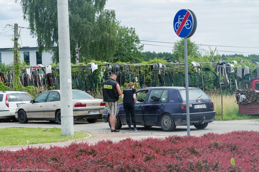 Bomba przy Ciołkowskiego. Przygotowania do ewakuacji...