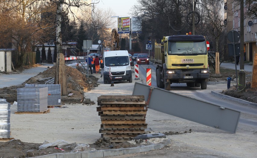 Remont Grota-Roweckiego w Łodzi