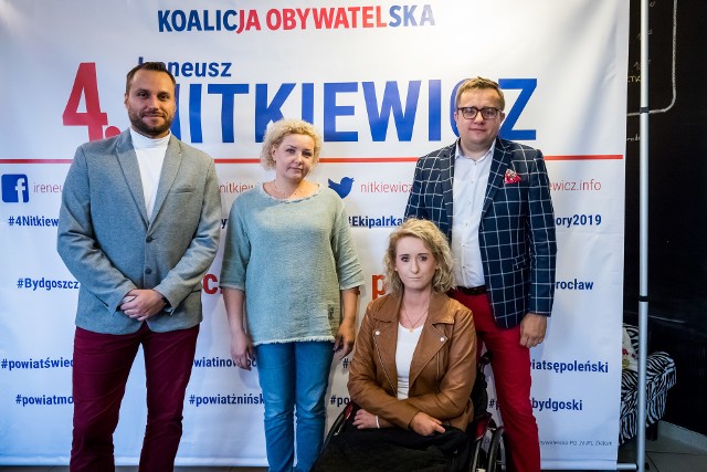 Anna Derewienko w czasie ostatnich wyborów parlamentarnych spierała Ireneusza Nitkiewicza (startował z list Koalicji Obywatelskiej).